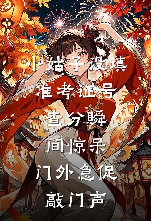 小姑子没填准考证号，查分瞬间惊呆，门外急促敲门声