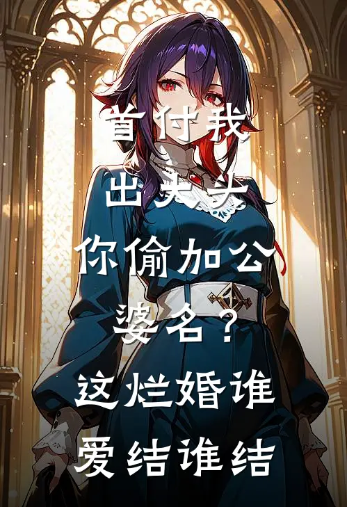 首付我出大头，你偷加公婆名？这烂婚谁爱结谁结