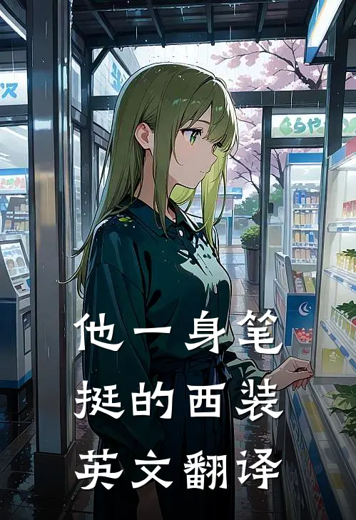 他一身笔挺的西装英文翻译