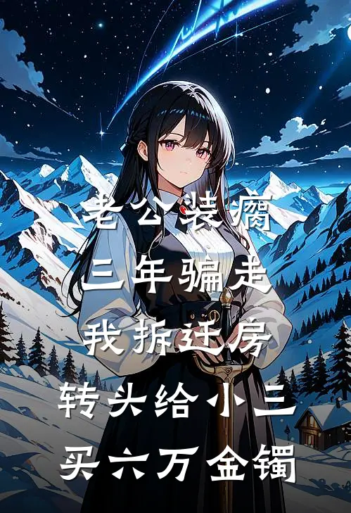 老公装瘸三年骗走我拆迁房，转头给小三买六万金镯