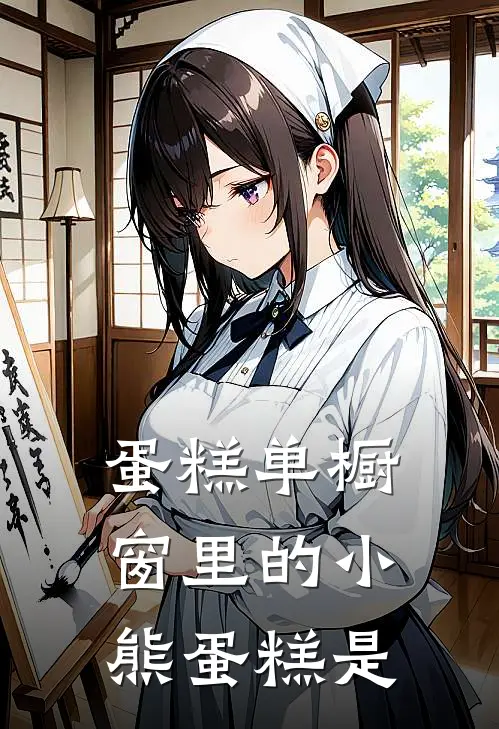 蛋糕单橱窗里的小熊蛋糕是
