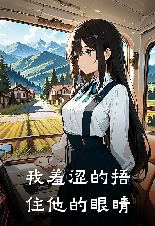 我羞涩的捂住他的眼睛