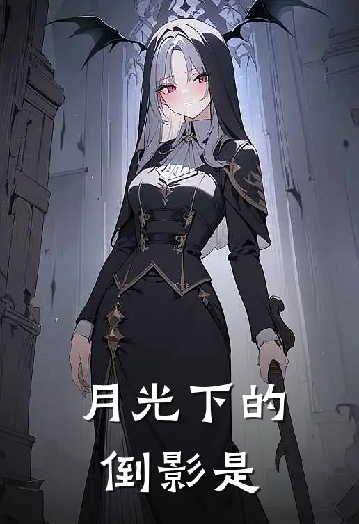 月光下的倒影是