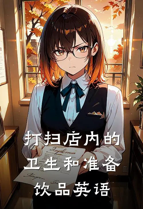 打扫店内的卫生和准备饮品英语