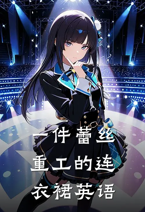 一件蕾丝重工的连衣裙英语