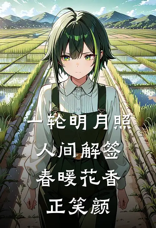 一轮明月照人间解签,春暖花香正笑颜