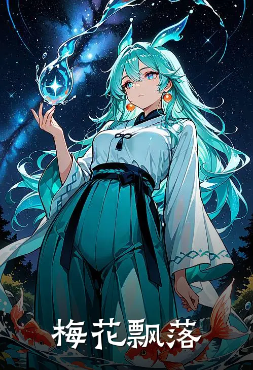梅花飘落