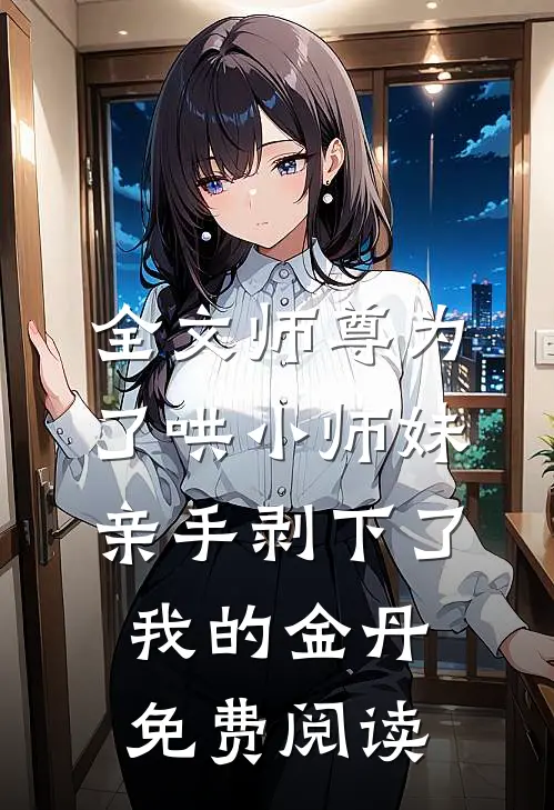 全文师尊为了哄小师妹,亲手剥下了我的金丹免费阅读