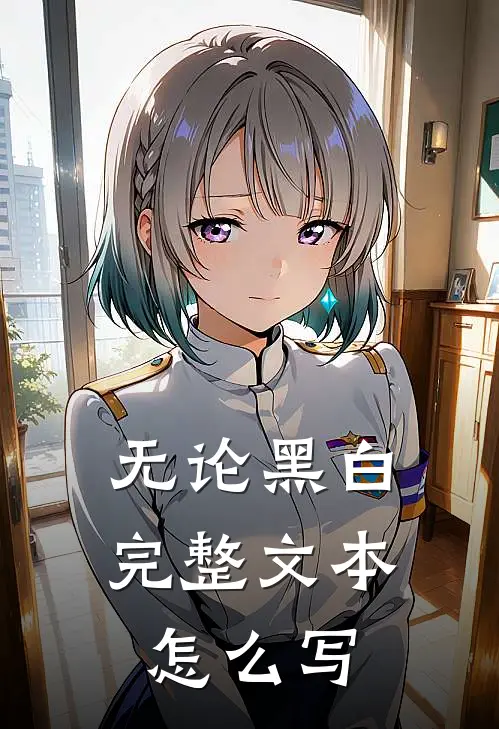 无论黑白完整文本怎么写