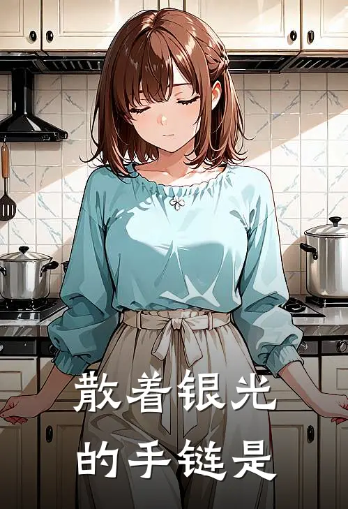 散着银光的手链是