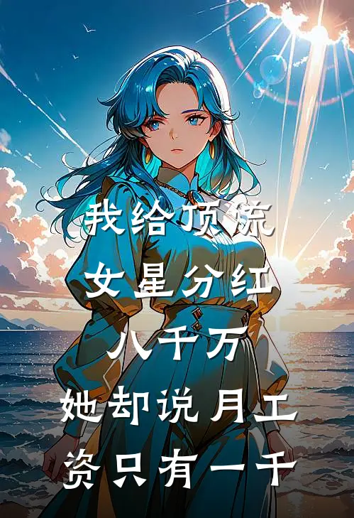 我给顶流女星分红八千万，她却说月工资只有一千