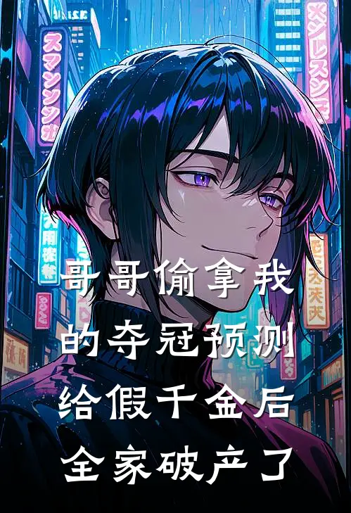 哥哥偷拿我的夺冠预测给假千金后，全家破产了