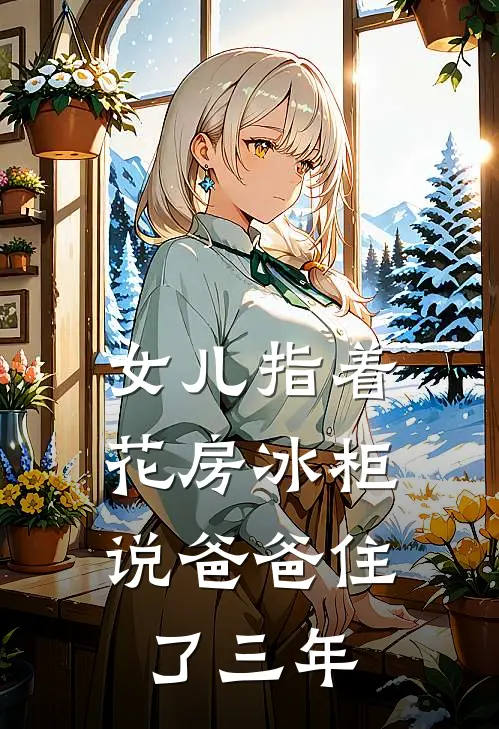 女儿指着花房冰柜,说爸爸住了三年了