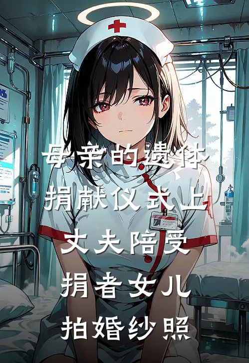 母亲的遗体捐献仪式上，丈夫陪受捐者女儿拍婚纱照