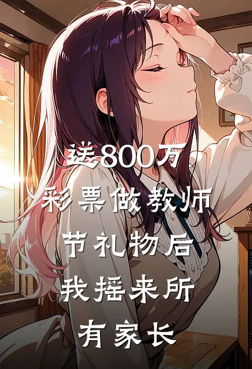 送800万彩票做教师节礼物后，我摇来所有家长