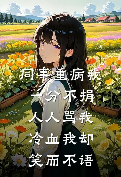 同事重病我一分不捐，人人骂我冷血我却笑而不语