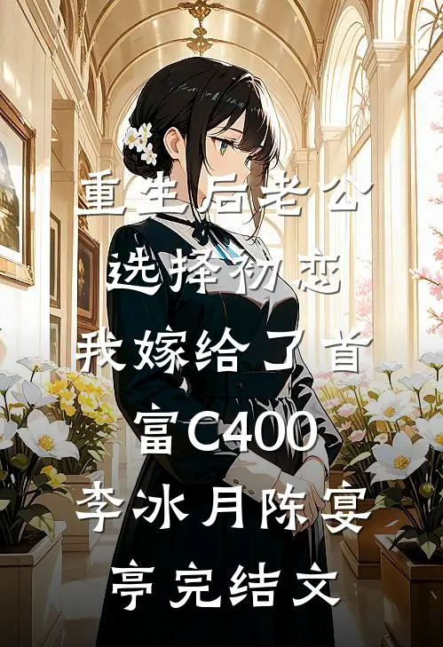 重生后老公选择初恋，我嫁给了首富C400李冰月陈宴亭完结文