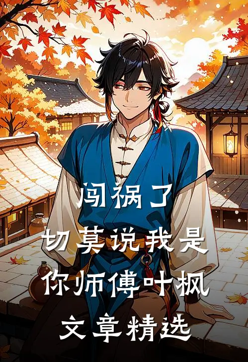 闯祸了,切莫说我是你师傅叶枫文章精选
