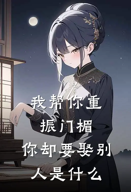 我帮你重振门楣,你却要娶别人是歌