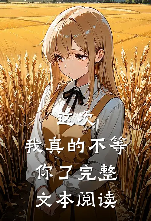 这次,我真的不等你了完整文本阅读视频